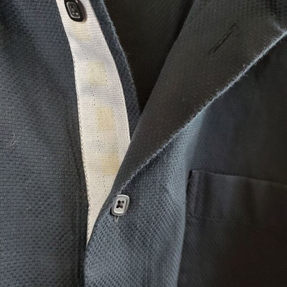 Visconti 2 ply mercerized cotton button up shirt - Picture 5 of 7